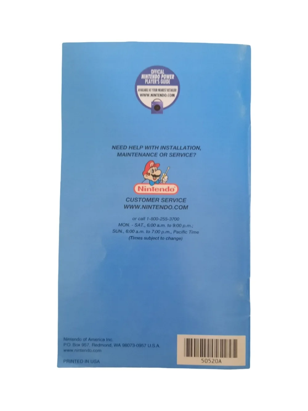 Nintendo The Legend of Zelda: The Wind Waker Instruction Booklet – Blue & Green